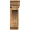 Ekena Millwork Imperial Traditional Rough Sawn Bracket w/ Offset Brace, Western Red Cedar, 6"W x 20"D x 20"H BKT0604X20X20IMP01RWR - alternate 4